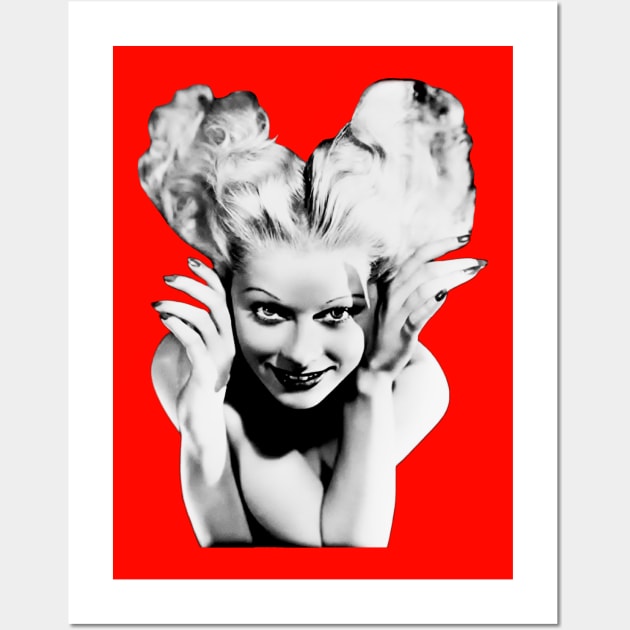 Lucille Ball B&W Wall Art by CoolMomBiz